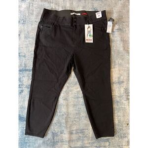 NWT! Celebrity Pink Black The Rider Skinny Midrise Denim Jeans Size 24